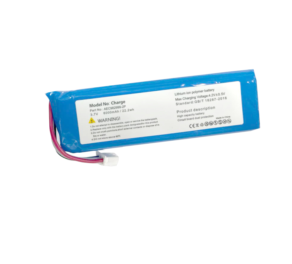 باتری 3.7 ولت 6000 میلی آمپر اسپیکر charge 1 JBL مدل AEC982999-2P