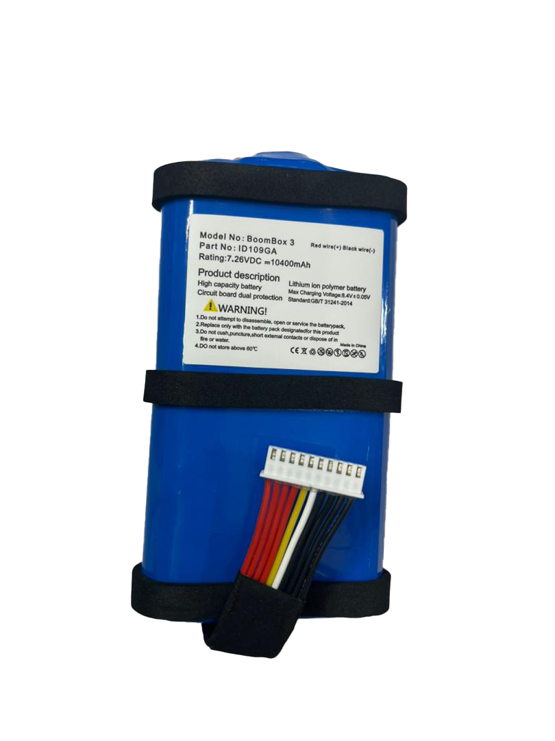 باتری اسپیکر 7.26VDC ولت 10400 آمپر مدل JBL BOOMBOX 3