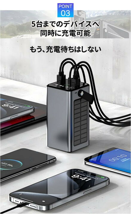 پاوربانک مدل سولار انرژی ظرفیت 70000 میلی آمپر ساعت کد x-108