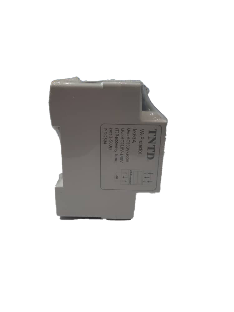 محافظ ولتاژ جریان دیجیتال تک فاز 63 آمپر TNTD مدل LE:63A