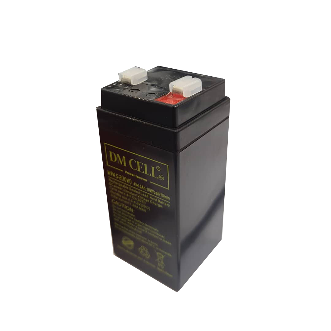 باتری سیلد اسید 4 ولت 4.5 آمپر DM