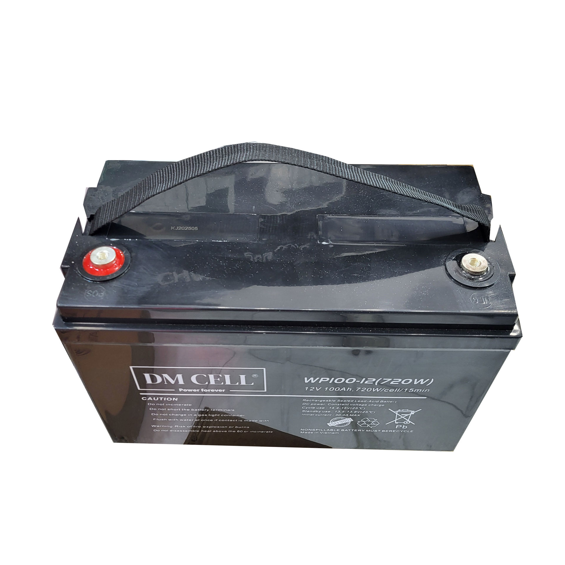 باتری سیلد اسید 12 ولت 100 آمپر DM