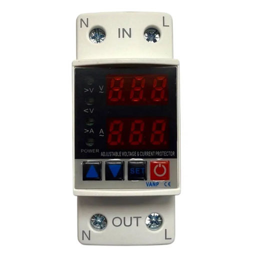 محافظ ولتاژ جریان دیجیتال تک فاز 40 آمپر TNTD مدل LE:40A