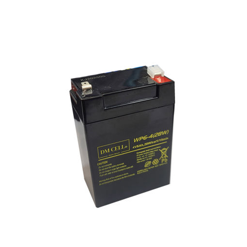باتری سیلد اسید 4 ولت 6 آمپر DM