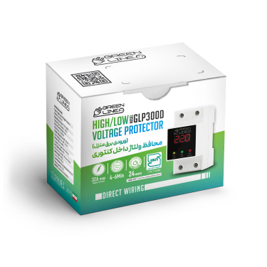 محافظ ولتاژ داخل کنتوری (طرح مینیاتوری) GLP300D گرین لاین