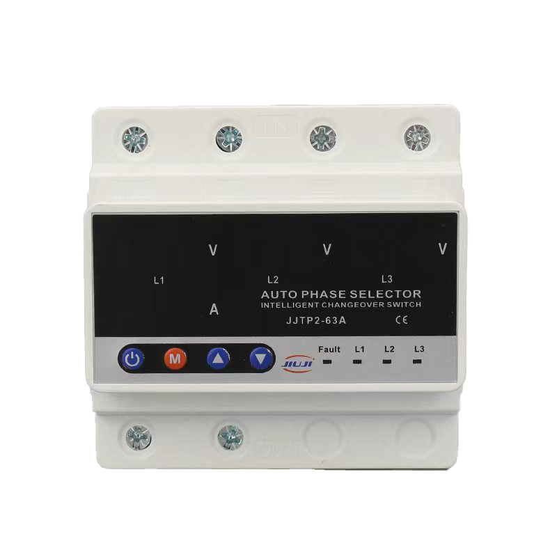 محافظ ولتاژ جریان دیجیتال سه فاز 63 آمپر JIUJI ELECTRIC مدل JJTP2-63A
