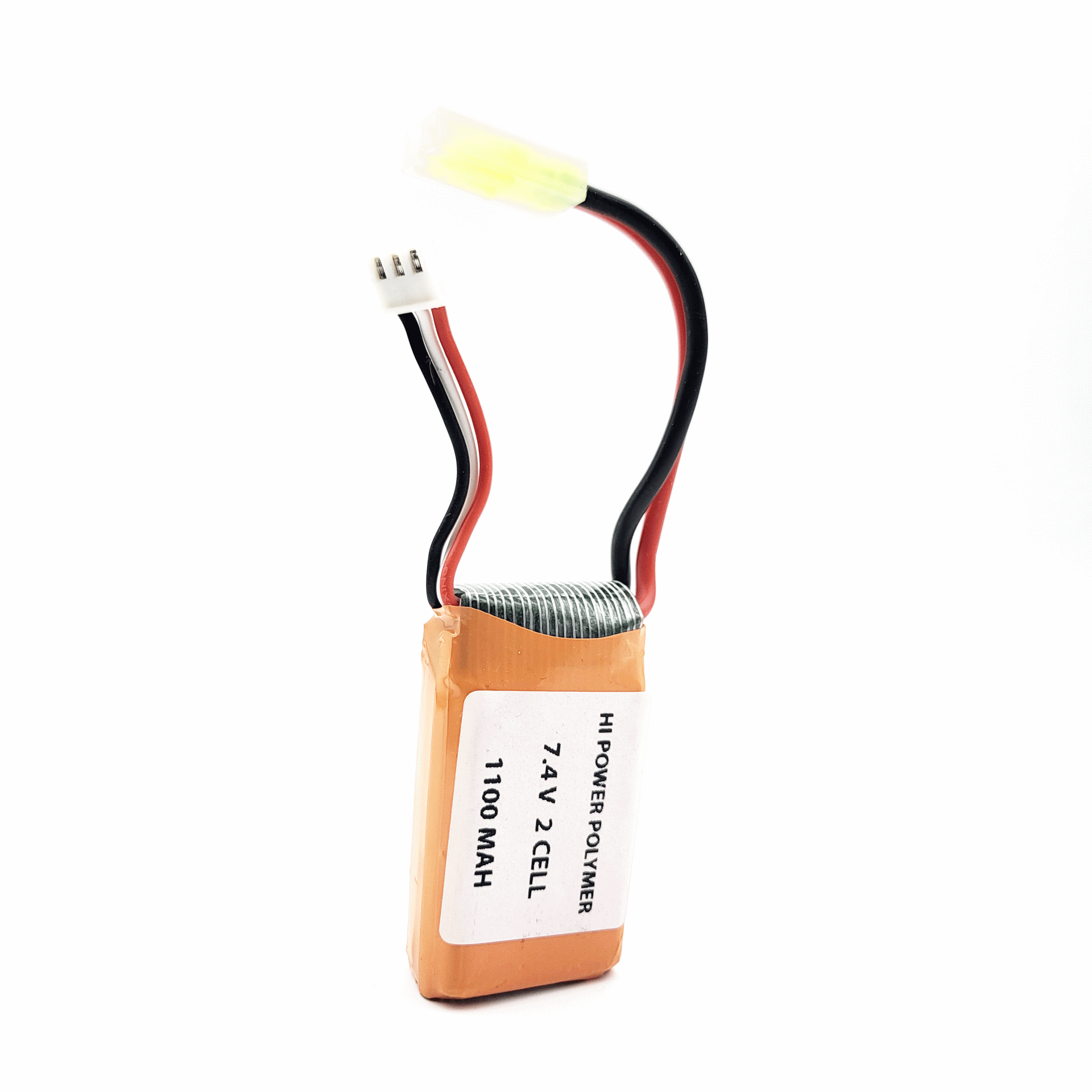 باتری لیتیوم پلیمر های پاور 7.4 ولت 1100 میلی آمپر پروازی