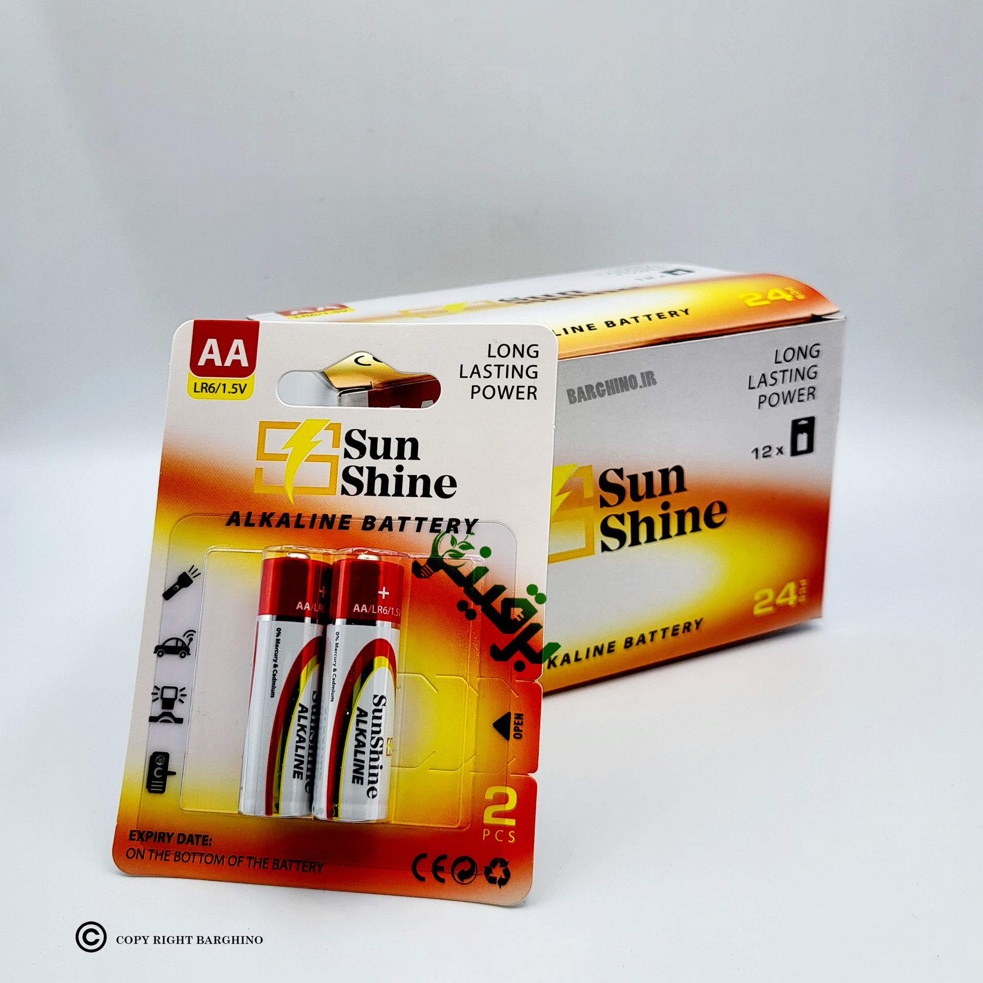 باتری قلمی هایپر آلکالاین سان شاین