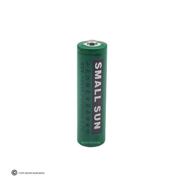 باتری 18650 نوک دار قابل شارژ 2400Mah برند SMALL SUN
