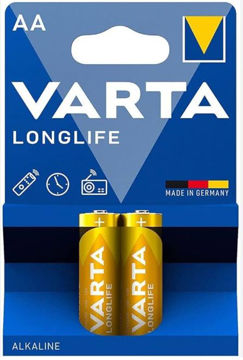 باتری قلمی آلکالاین وارتا مدل لانگ لایف (زرد)