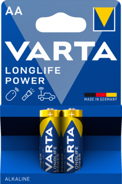 باتری قلمی آلکالاین وارتا مدل لانگ پاور (آبی)