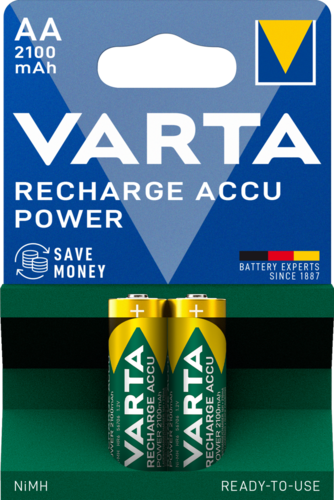 باتری شارژی قلمی وارتا 2100 میلی آمپر