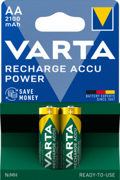 باتری شارژی قلمی وارتا 2100 میلی آمپر