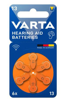 باتری سمعکی وارتا مدل Aid 13