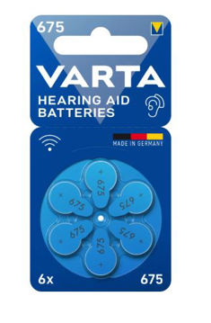 باتری سمعکی وارتا مدل Aid 675