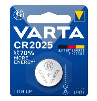 باتری سکه ای وارتا CR 2025 اصلی