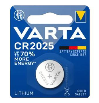 باتری سکه ای وارتا CR 2025 اصلی