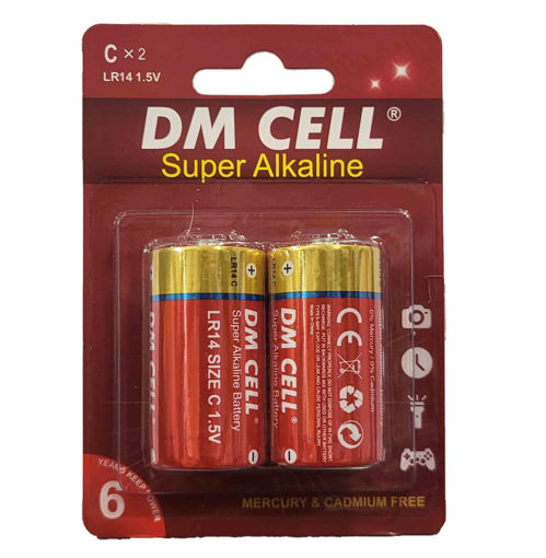 باتری سایز C آلکالاین DM