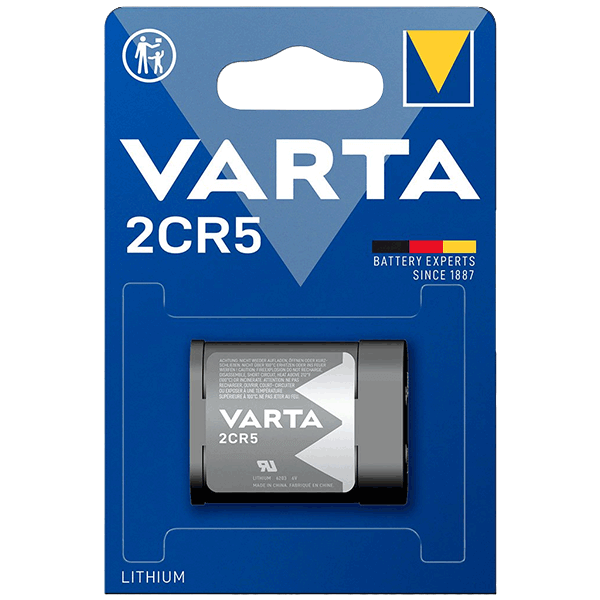 باتری لیتیومی وارتا مدل 2CR5