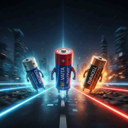 مقایسه باتری وارتا، دوراسل و کملیون؛ کدام برند ارزش خرید دارد؟