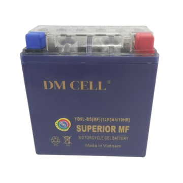 باتری سیلد اسید DM CELL YB5L-BS(MF) 12V 5AH | مخصوص موتور سیکلت