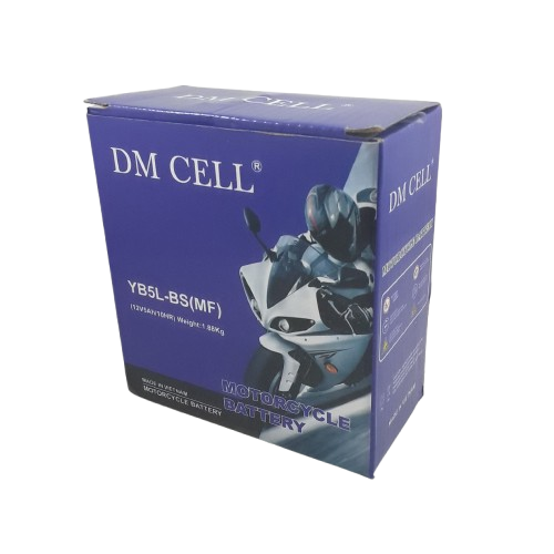 باتری سیلد اسید DM CELL YB5L-BS(MF) 12V 5AH | مخصوص موتور سیکلت