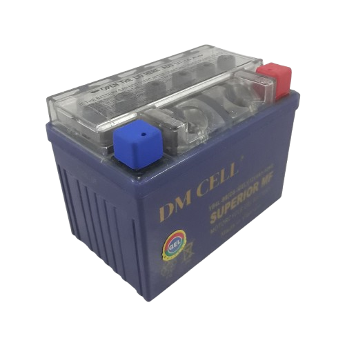 باتری سیلد اسید DM CELL YB4L-BS(DS-iGEL) 12V 4AH | مخصوص موتور سیکلت