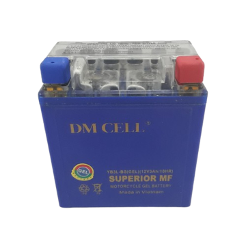 باتری سیلد اسید DM CELL YB3L-BS(GEL) 12V 3AH | مخصوص موتور سیکلت