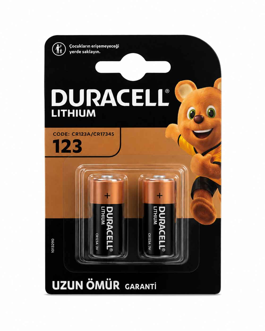 باتری لیتیومی CR123 دوراسل 3V(پک دوتایی)