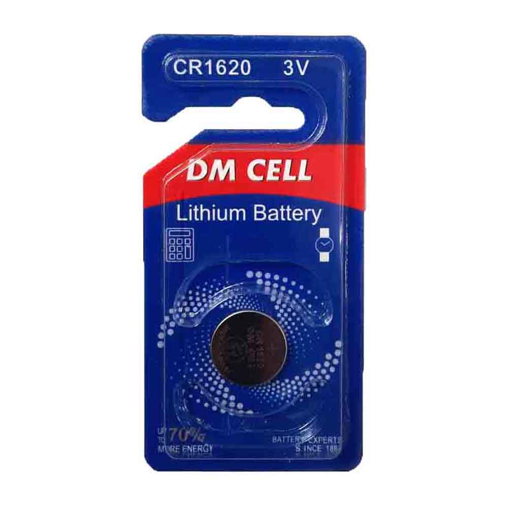 باتری سکه ای DMCELL مدل CR1620 کارت 1 عددی