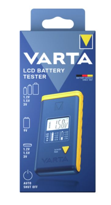 تستر باتری وارتا مدل VARTA LCD DIGITAL
