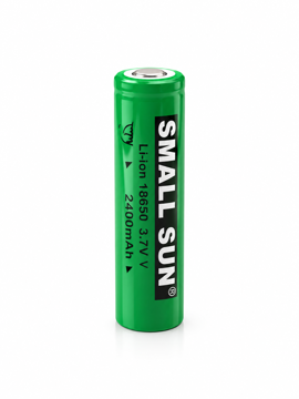 باتری 18650 سرتخت قابل شارژ 2400Mah برند SMALL SUN